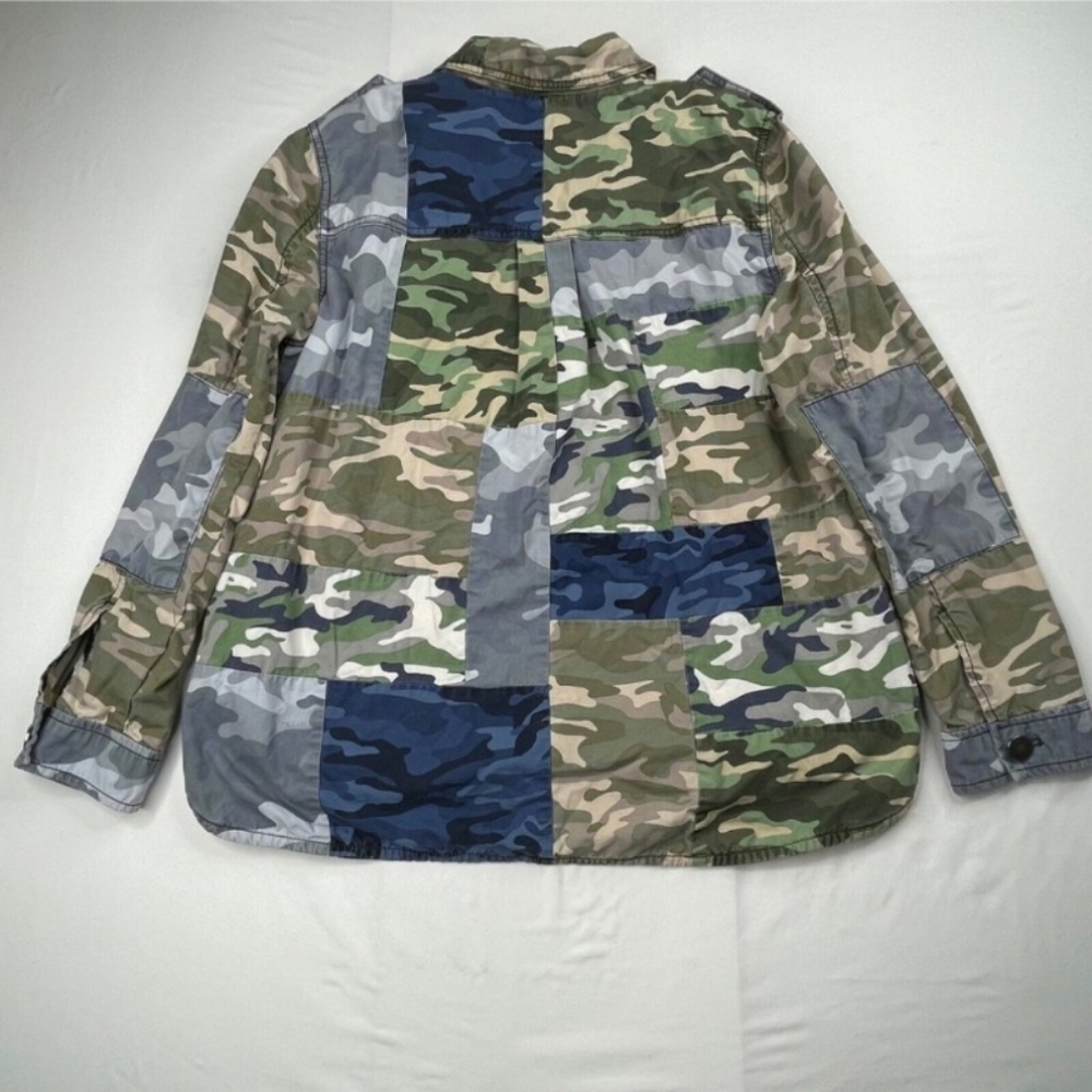 Gap Camo Patchwork Utility Jacket - image 2